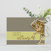 Horse elegant kaart (Staand voorkant)