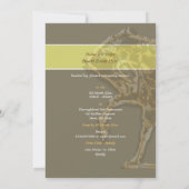 Horse elegant kaart (Achterkant)