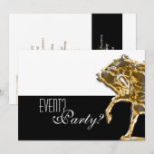 Horse elegant kaart (Voorkant / Achterkant)