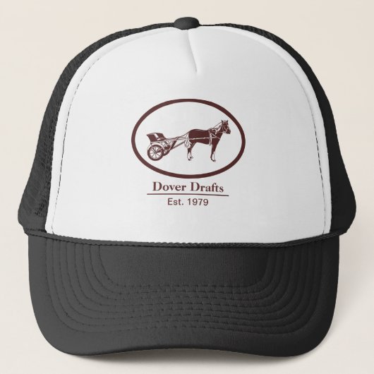 Horse en Buggy Logo Trucker Pet (Voorkant)