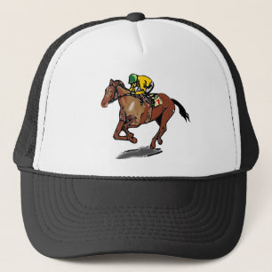Horse en Jockey Trucker Pet