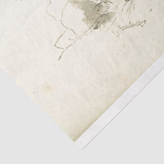 Horse Ephemera Decoupage  Frans Stal Tissuepapier (Detail)