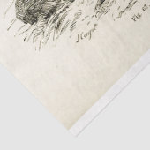 Horse Ephemera Decoupage  Frans Weefsel Pap Tissuepapier (Detail)