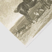 Horse Ephemera Decoupage  Man Honden Hunt Tissuepapier (Detail)