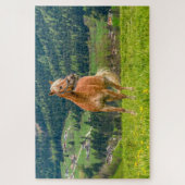 Horse Equestrian Legpuzzel (Verticaal)