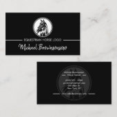 Horse Equestrian Visitekaartje (Voorkant / Achterkant)