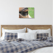 Horse Eye Canvas Afdruk (Insitu (Slaapkamer))