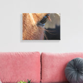 Horse Eye Canvas Afdruk (Insitu (Woonkamer))