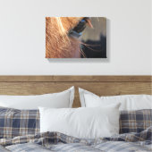 Horse Eye Canvas Afdruk (Insitu (Slaapkamer))
