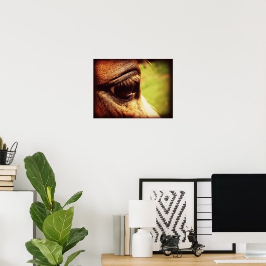 Horse Eye Poster (Thuiskantoor)