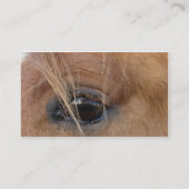 Horse Eye Visitekaartje (Achterkant)