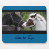 Horse Eyes Mousepad Muismat (Voorkant)