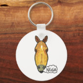 Horse Face Neigh Sleutelhanger (Voorkant)