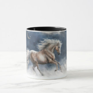 Horse Fantasy Night Crescent Moon  look Mok