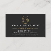 Horse Farrier Blacksmith Visitekaartje (Voorkant)
