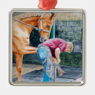 Horse Farrier Metalen Ornament