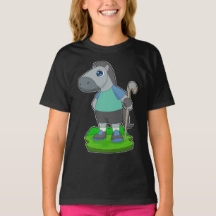 Horse Field hockey stick T-shirt