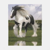 Horse Fleece Blanket (Voorkant)