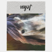 Horse Fleece Blanket Deken (Voorkant)
