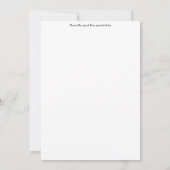 Horse Fly Greeting Card Kaart (Achterkant)