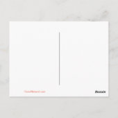 Horse Funny Post Card Briefkaart (Achterkant)