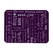 Horse Gaits Magneet (Horizontaal)