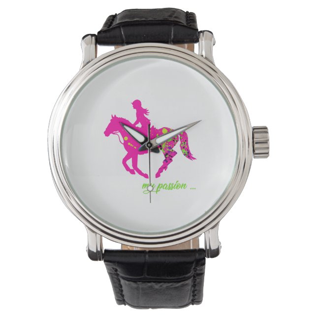 horse gallop my passion horloge (Voorkant)