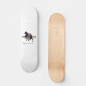 horse galop HORSES equestrian Persoonlijk Skateboard (Voorkant)