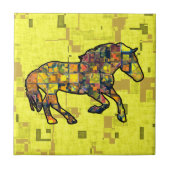 HORSE GESCHIKTE LIJST LOPEN TEGELTJE (Voorkant)