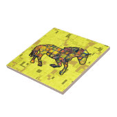 HORSE GESCHIKTE LIJST LOPEN TEGELTJE (Zijkant)