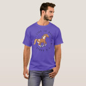 Horse Gezegden cadeau T-shirt (Voorkant volledig)