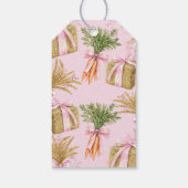 Horse Gift Tag – Blush Pink Personalized Cadeaulabel (Achterkant)