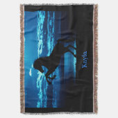 Horse Girl Deken (Voorkant Verticaal)