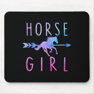 Horse Girl Equestrian Rider Horseback Riding Horse Muismat