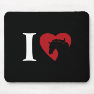 Horse Girl Gifts I Love My Horse Equestrian Horseb Muismat