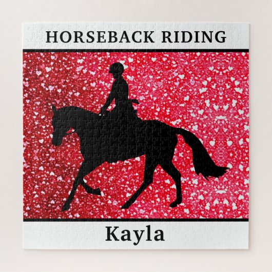 Horse Girl Legpuzzel (Verticaal)