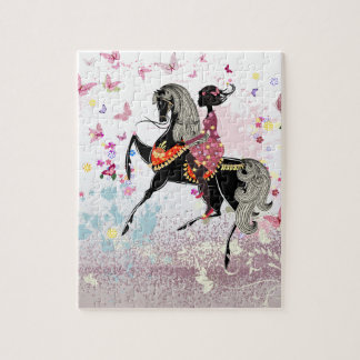 Horse Girl Legpuzzel