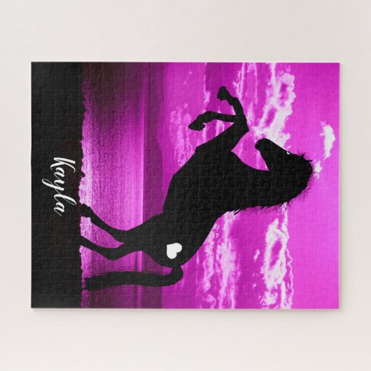 Horse Girl Legpuzzel (Horizontaal)