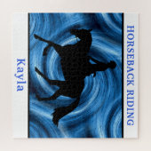 Horse Girl Legpuzzel (Horizontaal)