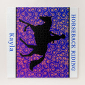 Horse Girl Legpuzzel (Horizontaal)