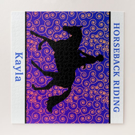 Horse Girl Legpuzzel (Horizontaal)