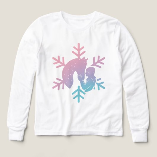 Horse Girl Long Sleeve Shirt (Voorkant)