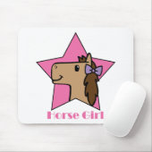 Horse Girl Muismat (Met muis)