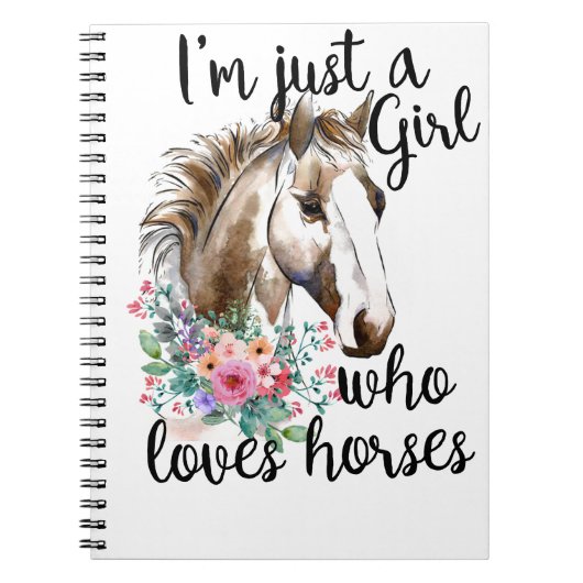 Horse Girl Notitieboek (Voorkant)