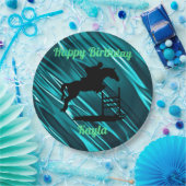 Horse Girl Papieren Bordje (Feest)