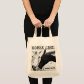 Horse Girl personaliseren Tote Bag (Voorkant (product))