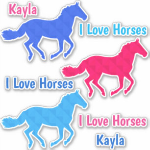 Horse Girl Sticker