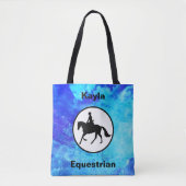 Horse Girl Tote Bag (Voorkant)