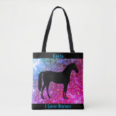 Horse Girl Tote Bag (Voorkant)