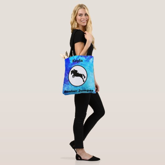 Horse Girl Tote Bag (Op model)